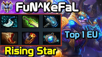 RISING STAR from TURKEY - FuN^KeFaL Tinker full game vs MagE- Storm, Jieang Void