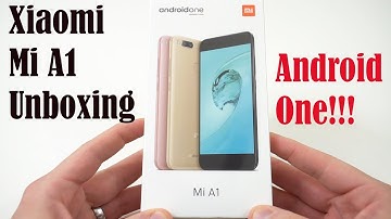 Xiaomi Mi A1 Global Unboxing: Android One+Awesome Hardware!