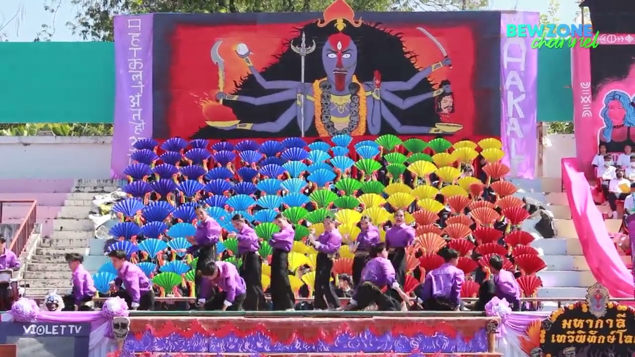 การแสดงกองเชียร์และเชียร์ลีดเดอร์สีม่วง กรีฑาสีผึ้งน้อยเกมส์ 2022 โรงเรียนพิริยาลัยจังหวัดแพร่