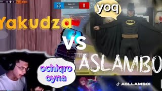 Yakudza vs aslamboi 🥶 yakudza tan berdimi 😅 like va obuna bosib qoying Uzbek sila