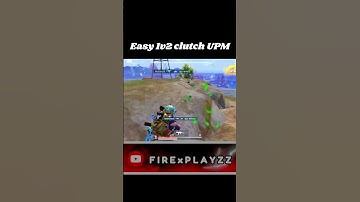 Easy 1v2 clutch with upm #gaming #bgmi #pubgmobile #pubg #shortsfeed #shorts