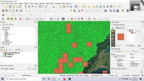 20-Search/select specific vectors based on other vectors (overlapping, in contact, etc.) in QGIS