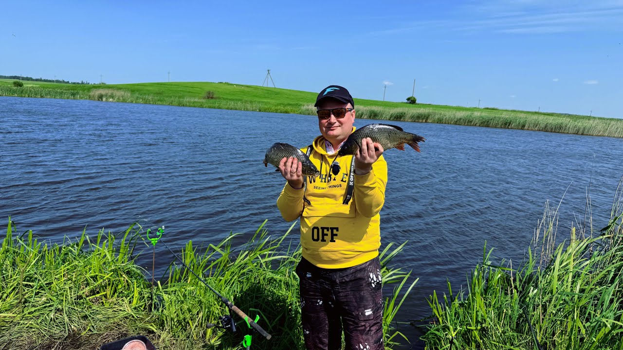 С БАТЕЙ НА РЫБАЛКУ. КАК В ДАЛЕКОМ ДЕТСТВЕ.