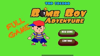 BOMB BOY ADVENTURE - (full game - all stages)  - TOP 786800 (OLD BOMBER MAN OR BOMBBOY) screenshot 2