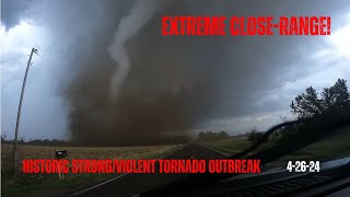 EXTREME Close-Range INTENSE Tornadoes - Lincoln-Elkhorn-Blair, NE - Drone Damage and S&R