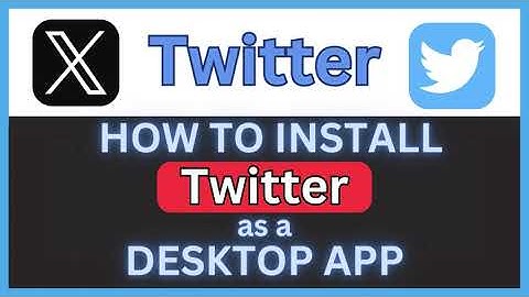 How To Install Twitter As A Desktop App | Easy Step-by-Step Tutorial
