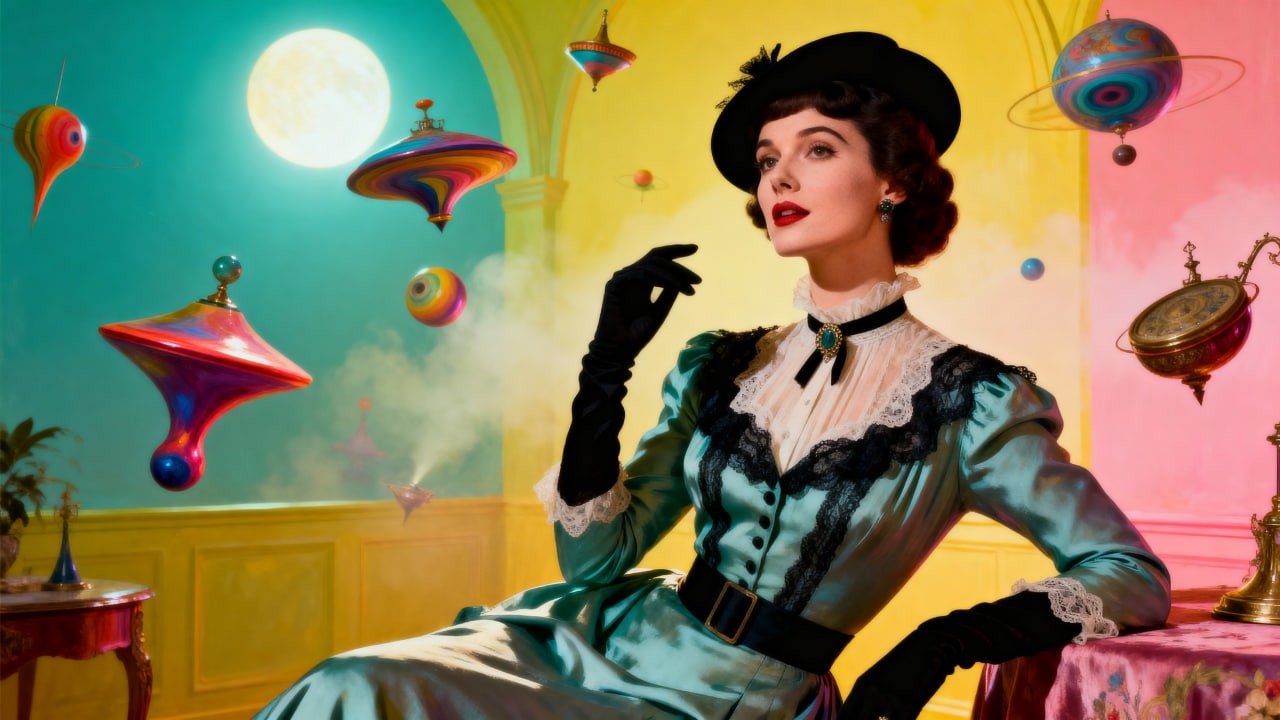 Echoes of Her Century 1900 1950 A Surreal Journey Through Time & Loneliness – by NIMA YEGANEH NIMAX!