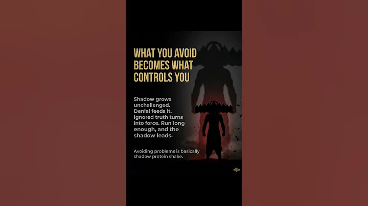 Shadow Work Explained Through Mythology | Why Avoidance Controls You