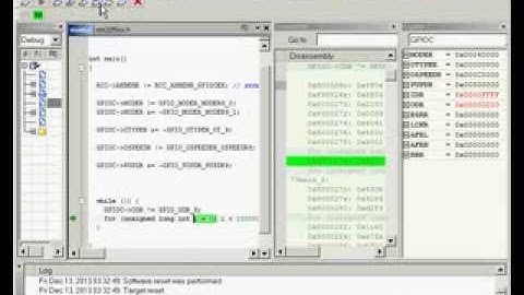 IAR Embedded workbench STM32F0 DISCOVERY : Hello world - blinking led