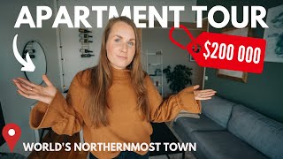 APARTMENT TOUR in Longyearbyen & SNOW STORM in September | Svalbard