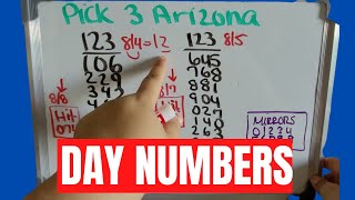 Pick 3 Lottery | Day Number Strategy Plus ➕️ Predictions (Arizona)
