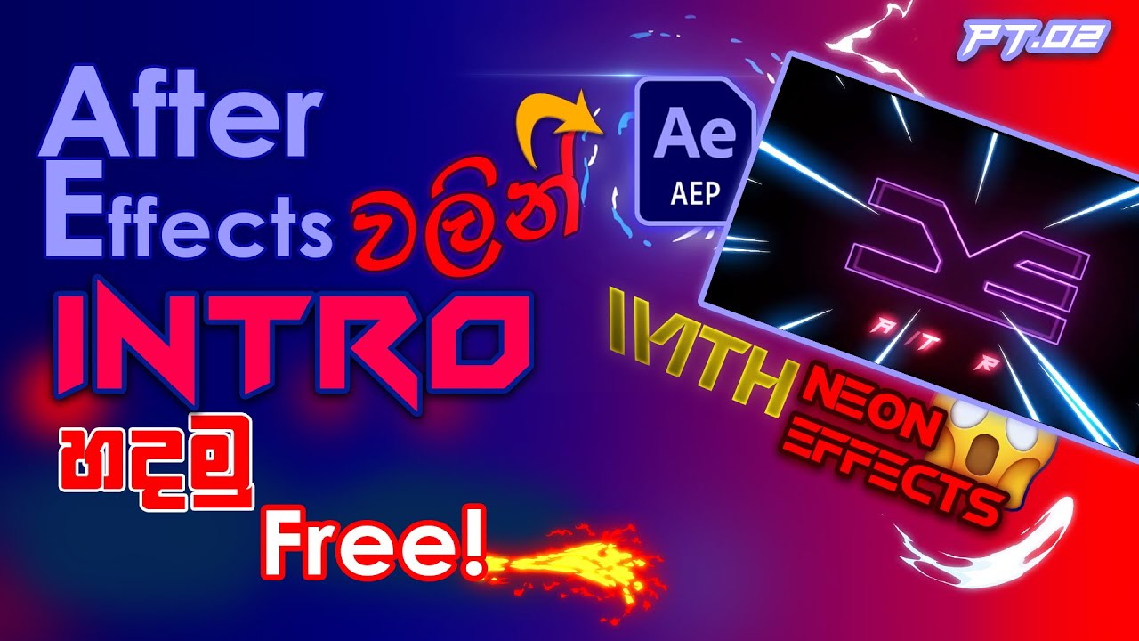 Neon Logo Animation In After Effects - YouTube