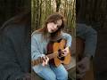 risk by gracie abrams #acousticcover #gracieabrams #acousticguitar #forestsounds