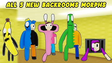 UPDATE - How To Find ALL 5 NEW BACKROOMS MORPHS  in Find The Backrooms Morphs