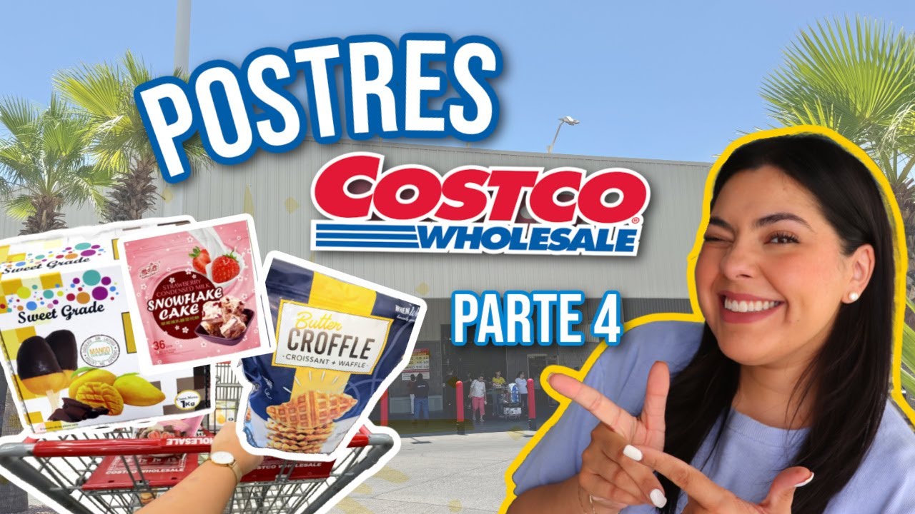 TODA La Comida de Costco | Ep 4: Más Postres  |  RebeO