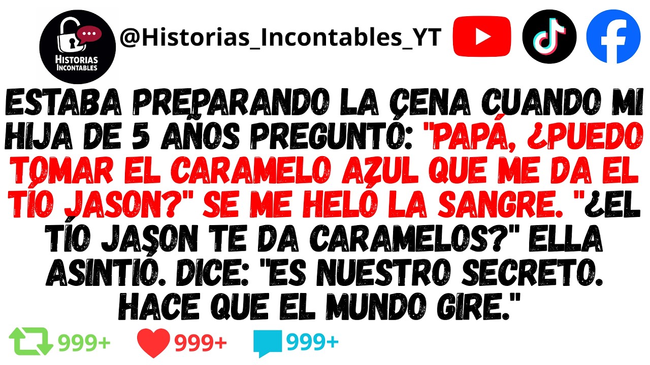 Mi hija me preguntó si podía comer el caramelo secreto que le daba su tío