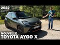 Nouvelle toyota aygo x  citadine crossover avec du style