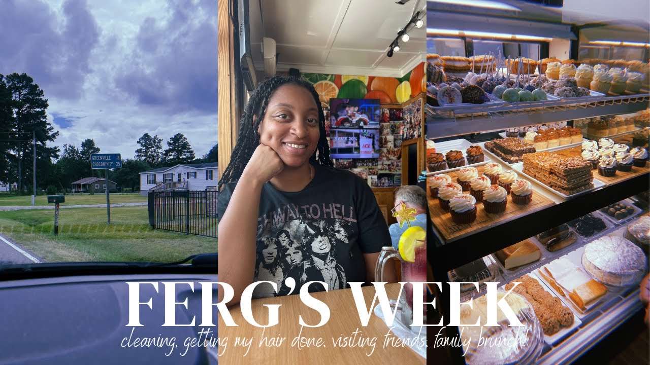 Ferg's Week | Cleaning, Getting Hair Done, Road Trip to North Carolina, Family Brunch