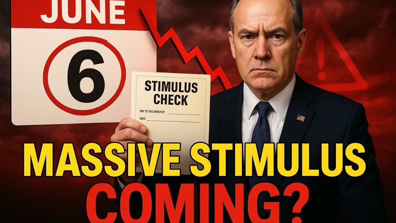 June 6th SHOCKING Report: Is a New Stimulus Check Inevitable?