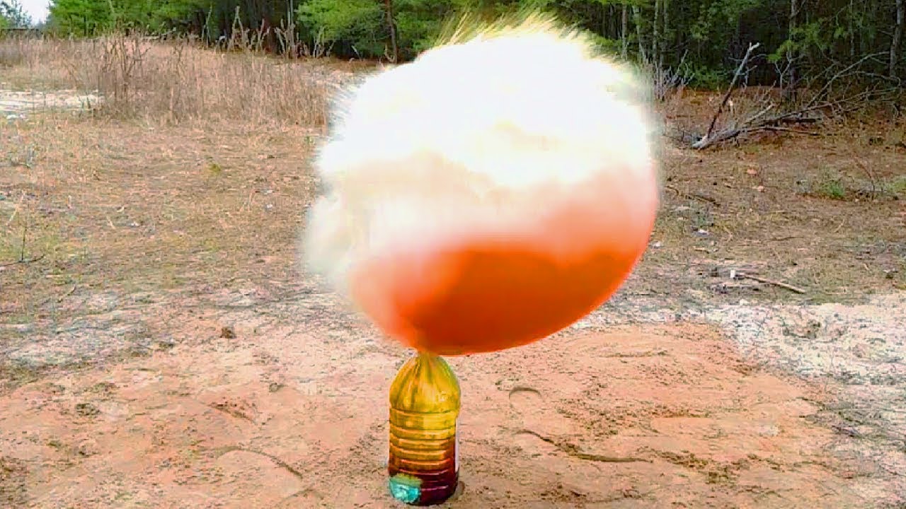 EXPERIMENT Huge balloon with elephants toothpaste - YouTube