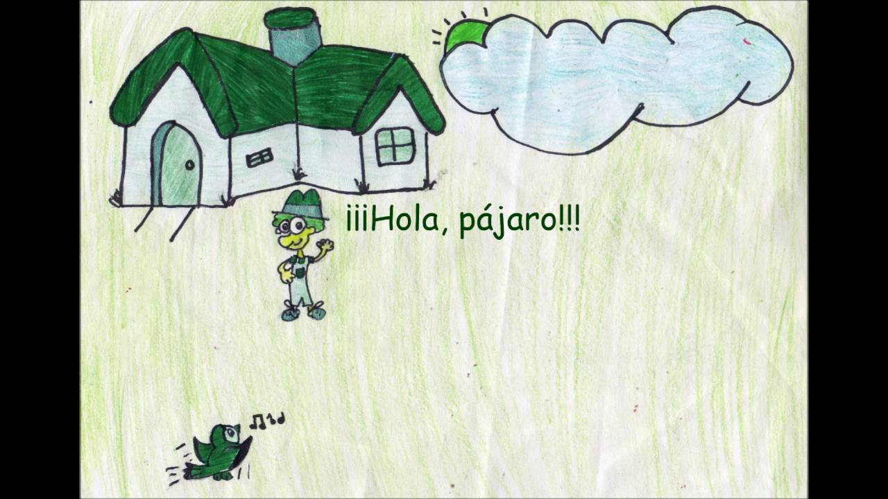 El hombrecito verde y su pájaro - YouTube