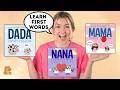 Jimmy Fallon Baby Books Read Aloud First Words For Babies Toddlers Mama Dada Nana