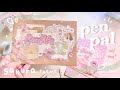 🌸🍡 *: sakura penpal with me *:･ﾟ// sakura theme flipbook letter!