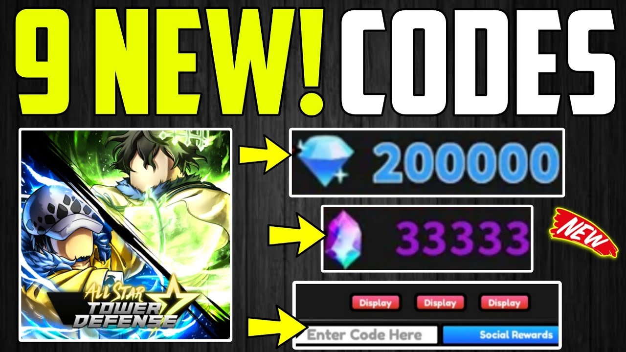 ⚠️New CODES!⚠️ ALL STAR TOWER DEFENSE CODES 2023 - CODES FOR