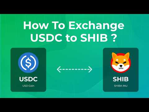 How to Exchange USDC to SHIB | Fast Crypto Swap with SwapCore