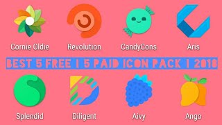 Top 5 Free & 5 Paid Icon Pack For Android | 2018 screenshot 5