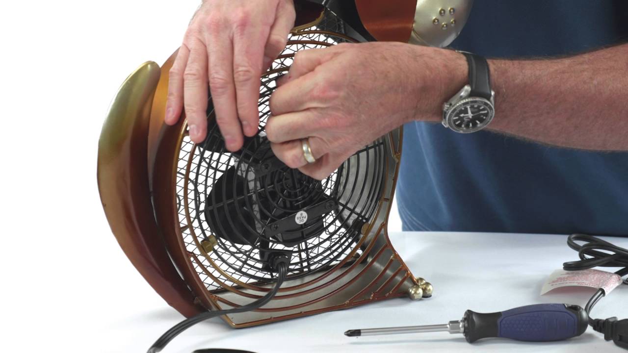DecoBreeze Figurine Fan Replacement motor Instructional video YouTube