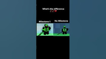 What’s the difference between milestone 1 and no milestone#forsaken#1x1x1x1#funny#shorts#milestone