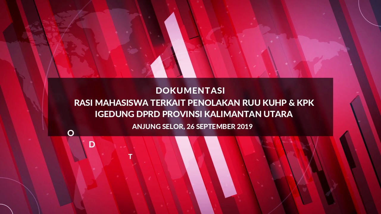 Demo Mahasiswa Penolakan RUU KUHP di Gedung DPRD Provinsi Kalimantam ...