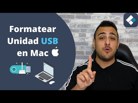Video: ¿Cómo se formatea una unidad flash en una Mac?
