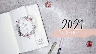 BULLET JOURNAL | setup 2021