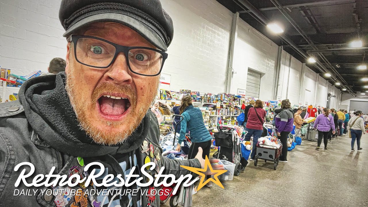 Thrifting The Just Between Friends Sale In Oaks, PA & Waiting In A Two Hour Line | Retro Rest Stop