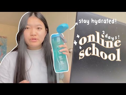 i did online school for 2 days 📚💻