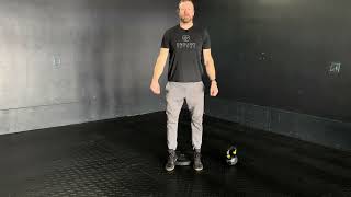 Heel Elevated Goblet Squat