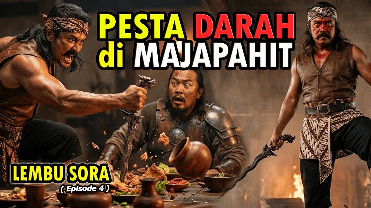 LEMBU SORA Episode 4 | Pesta Darah di Majapahit @MZGStoryChannel