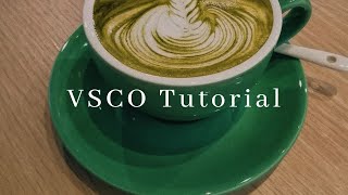 MATCHA latte filter | VSCO A6 Preset | A6/Analog | VSCO Editing Tutorial screenshot 4