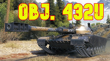 World of Tanks Object 432U - 7 Kills 10K Damage | New Tank.