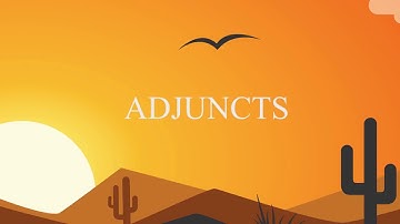 Systemic Functional Linguistics - Types Of Adjuncts