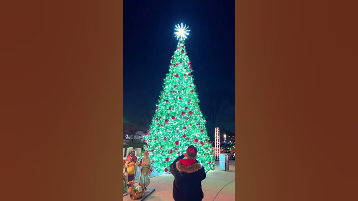 christmas tree lighting countdown