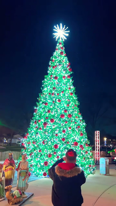 hitung mundur penerangan pohon Natal