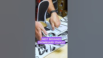 The Best Beginner Snowboard Stance?