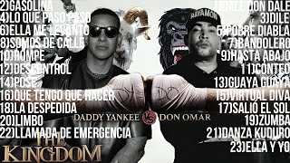 LAS MEJORES CANCIONES DE DON OMAR VS DADDY YANKEE LAS LEYENDAS DEL REGGATON/2 REYES UN TRONO