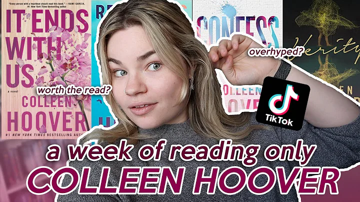 reading only COLLEEN HOOVER books for a week to se...