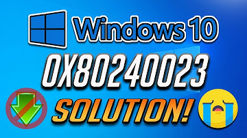 How to Fix Windows Update Error 0x80240023 in Windows 10 [Tutorial] 2025