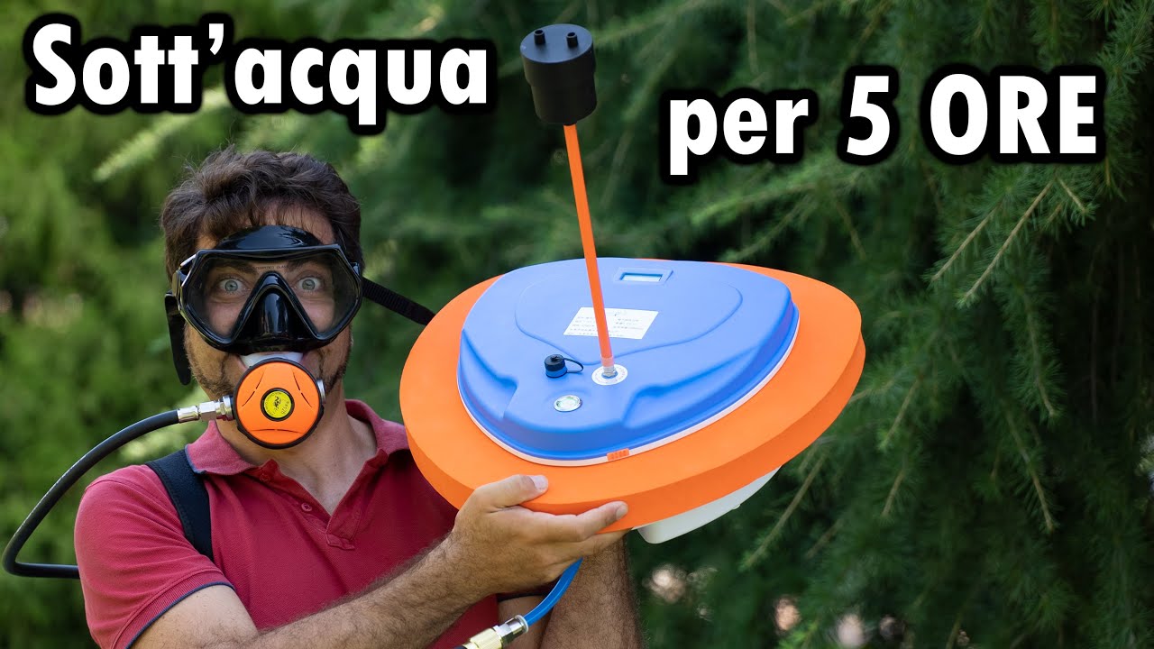 Questo COSO ti permette di stare Sott'acqua per 5 Ore - UNBOXING invenzioni incredibili del 2022
