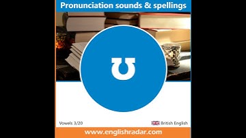 English pronunciation | Vowel sound /ʊ/